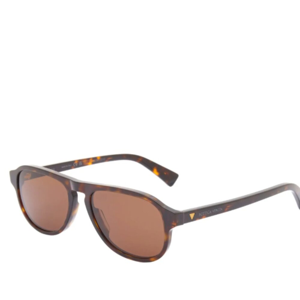 BNWT SS25 BOTTEGA VENETA AVIATOR SUNGLASSES BV1292S 002